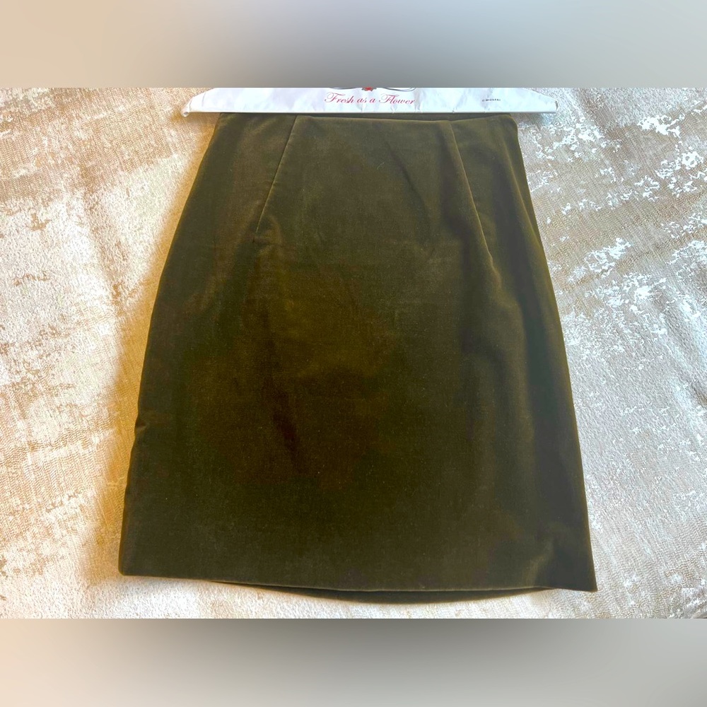 Yves Saint Laurent Velvet Skirt